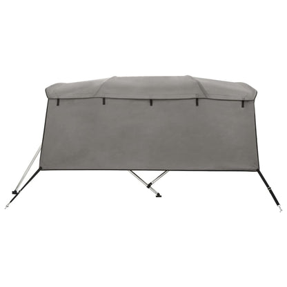 4-Bow Bimini-Top Mit Seitenteilen 243X(230-244)X137 Cm Anthrazit Grau