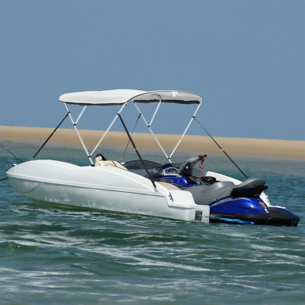 4-Bow Bimini-Top Mit Mesh-Seitenteilen 243X(230-244)X137 Cm