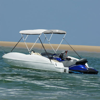 4-Bow Bimini-Top Mit Mesh-Seitenteilen 243X(230-244)X137 Cm