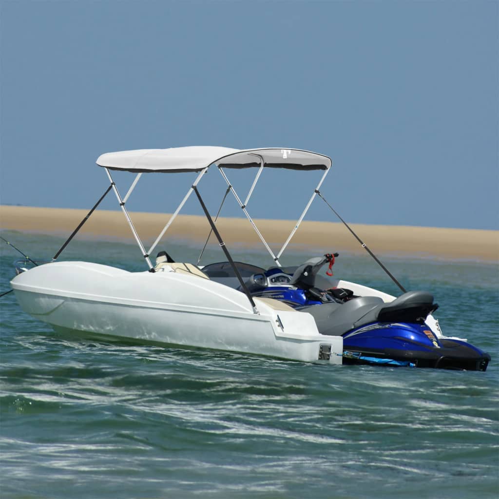 4-Bow Bimini-Top Mit Mesh-Seitenteilen 243X(230-244)X137 Cm