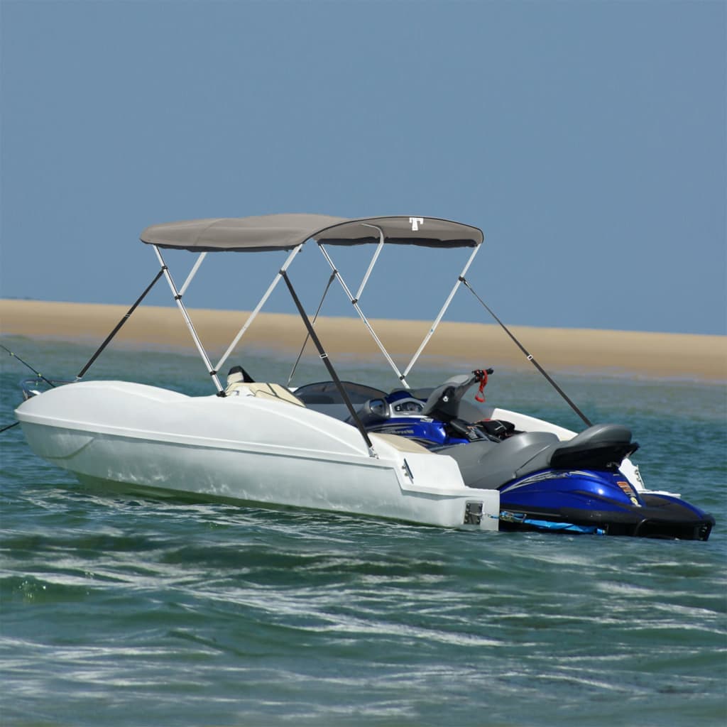 4-Bow Bimini-Top Mit Mesh-Seitenteilen 243X(230-244)X137 Cm