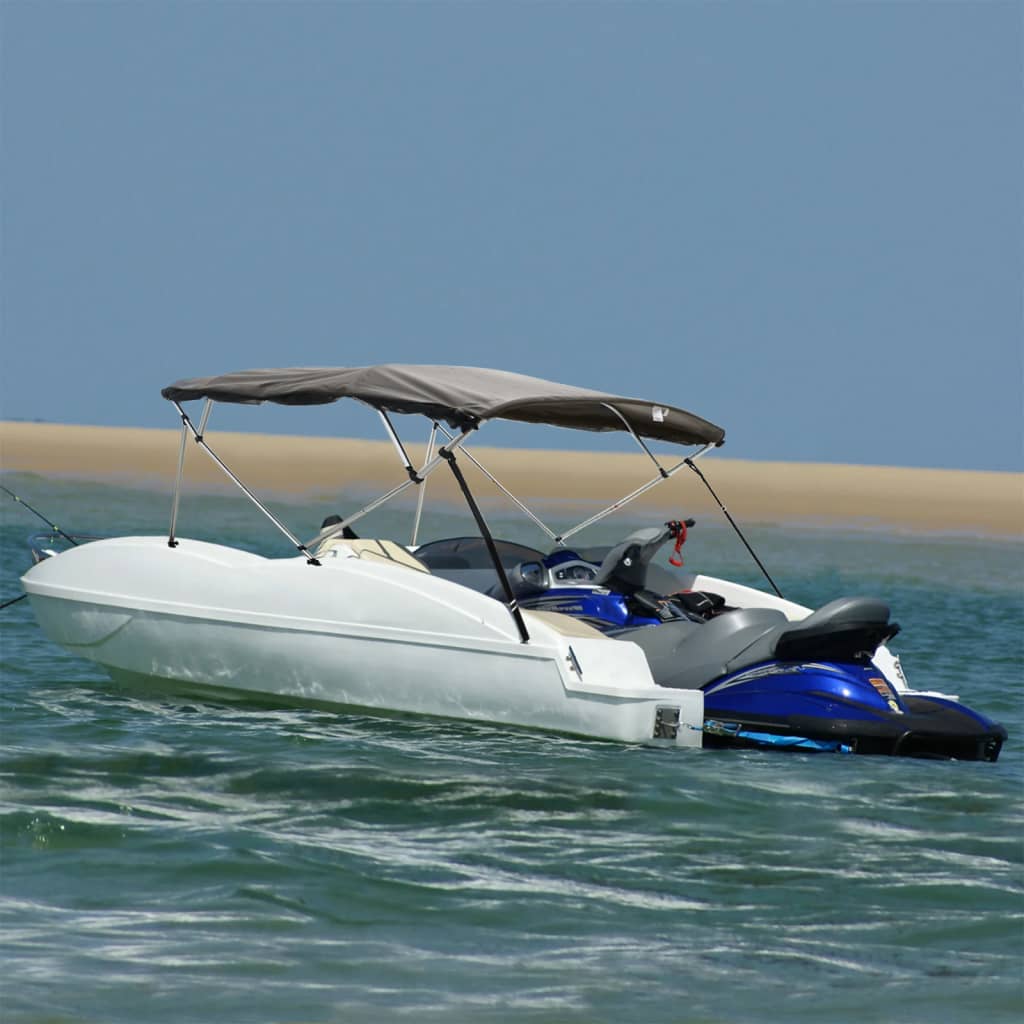 4-Bow Bimini-Top Mit Mesh-Seitenteilen 243X(230-244)X137 Cm