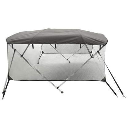4-Bow Bimini-Top Mit Mesh-Seitenteilen 243X(230-244)X137 Cm