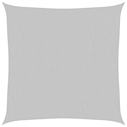 Sonnensegel 2,5X2,5 M 100% Polyester Oxford Hellgrau