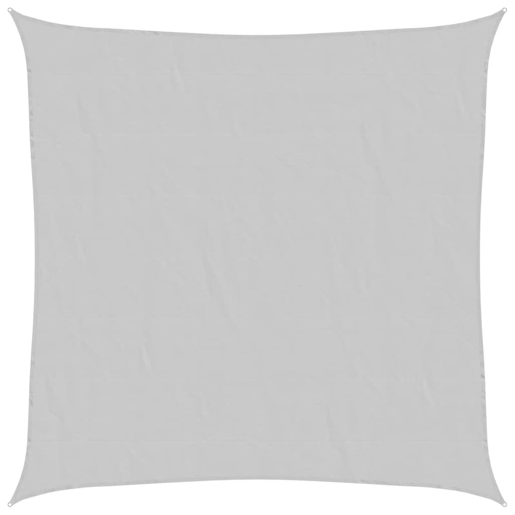 Sonnensegel 5X5 M 100% Polyester Oxford Hellgrau