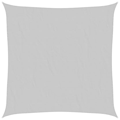Sonnensegel 7X7 M 100% Polyester Oxford Hellgrau