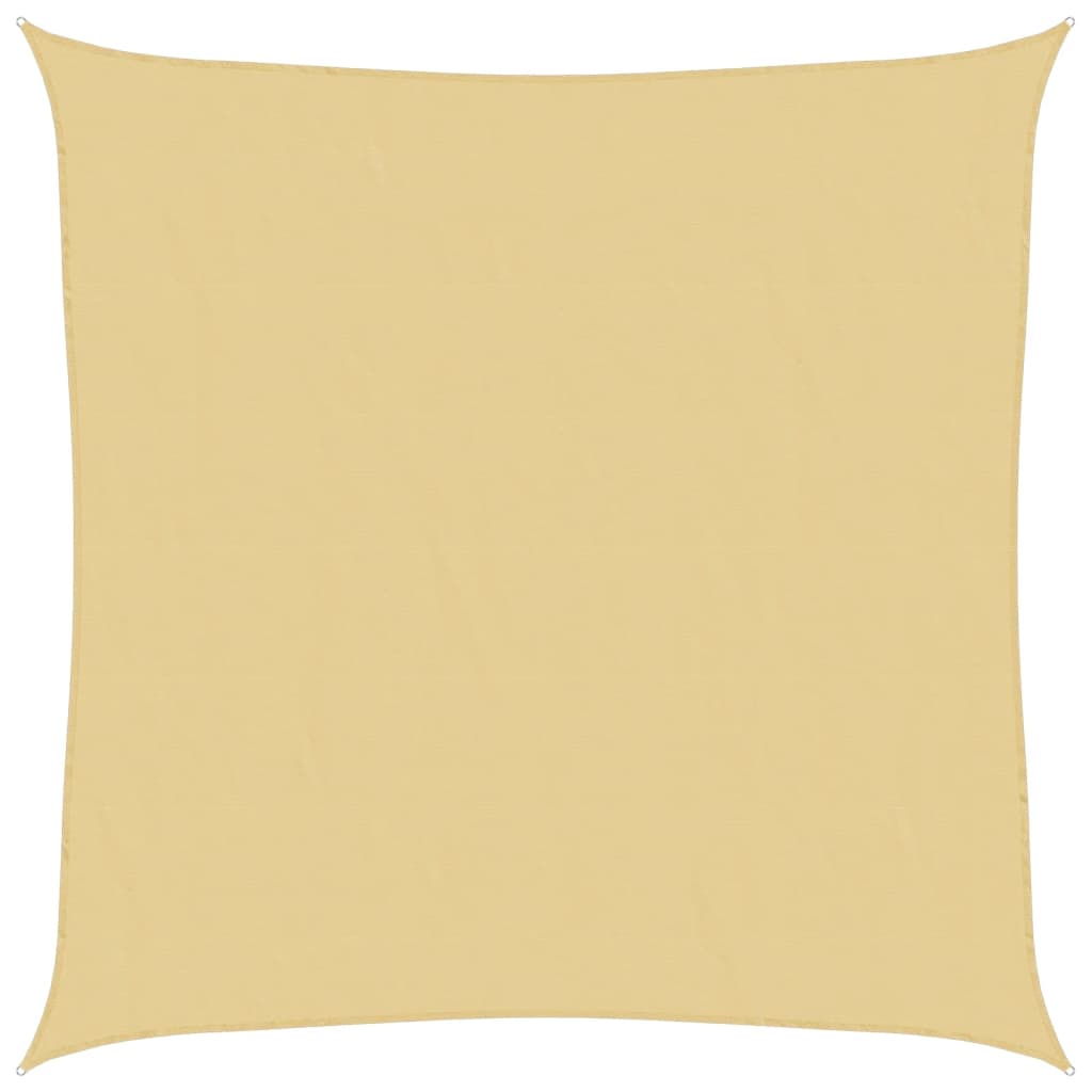 Sonnensegel 3X3 M 100% Polyester Oxford Sandfarbe