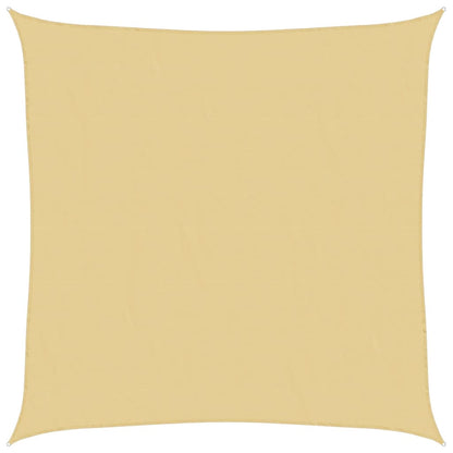 Sonnensegel 3X3 M 100% Polyester Oxford Sandfarbe