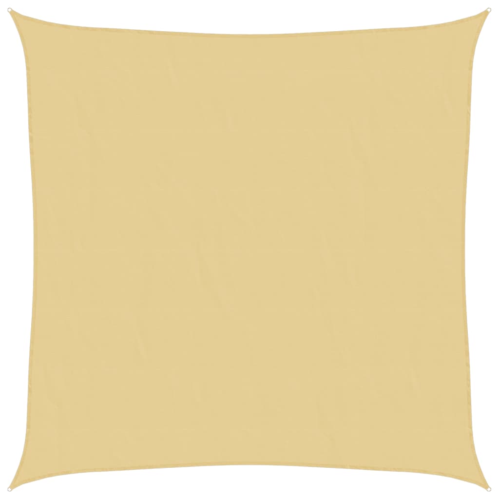 Sonnensegel 4X4 M 100% Polyester Oxford Sandfarbe