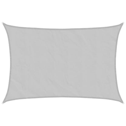 Sonnensegel 2,5X2 M 100% Polyester Oxford Hellgrau