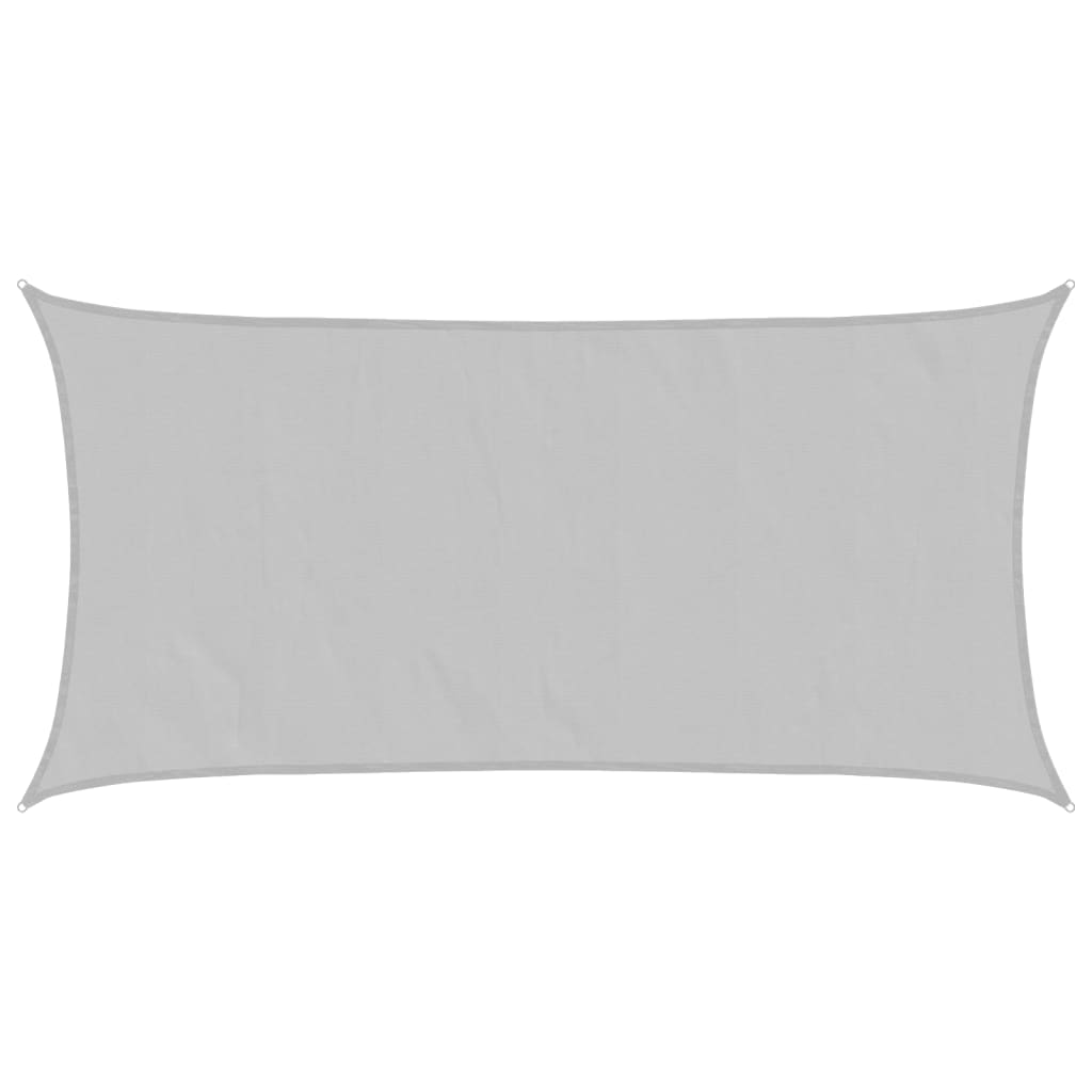 Sonnensegel 4X2 M 100% Polyester Oxford Hellgrau