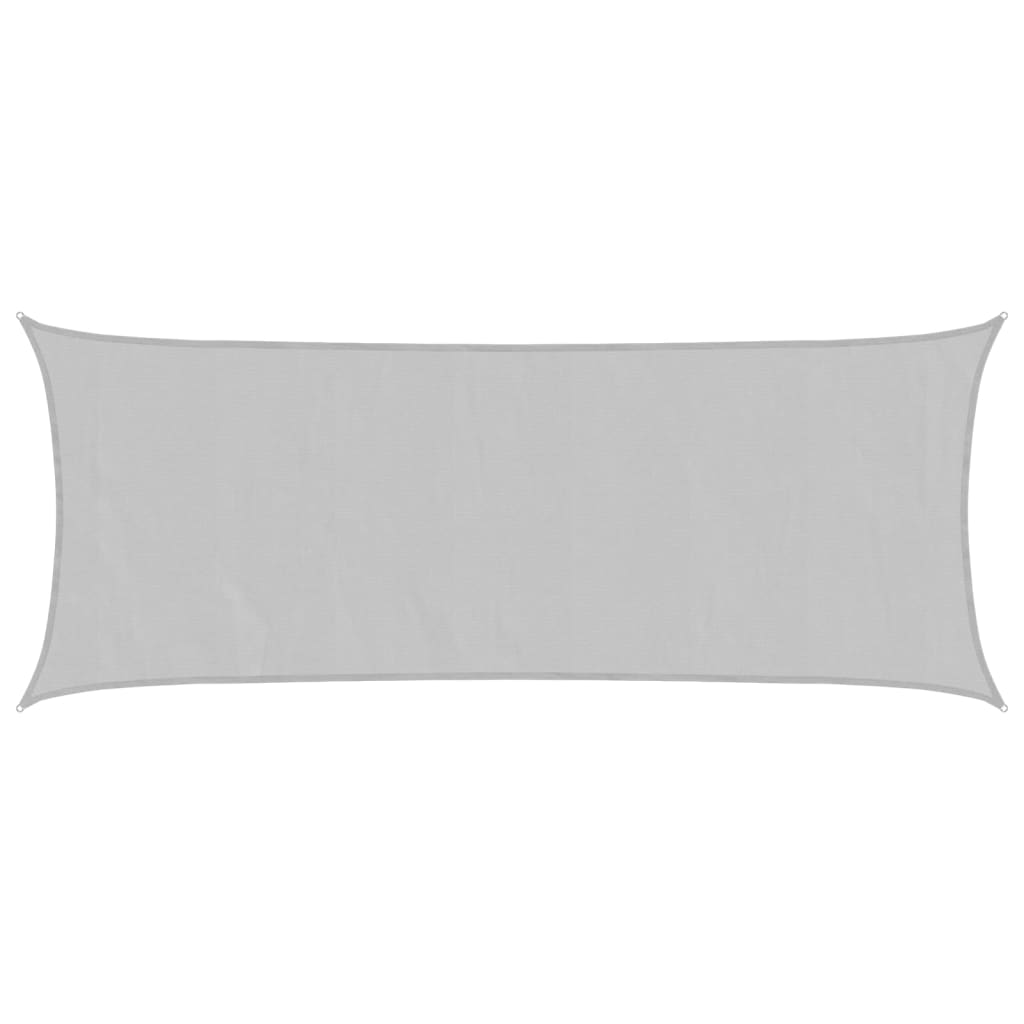 Sonnensegel 4,5X2 M 100% Polyester Oxford Hellgrau