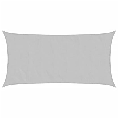 Sonnensegel 6X3 M 100% Polyester Oxford Hellgrau