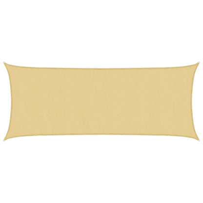 Sonnensegel 4,5X2 M 100% Polyester Oxford Sandfarbe