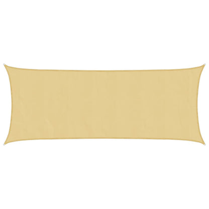 Sonnensegel 5X2 M 100% Polyester Oxford Sandfarbe