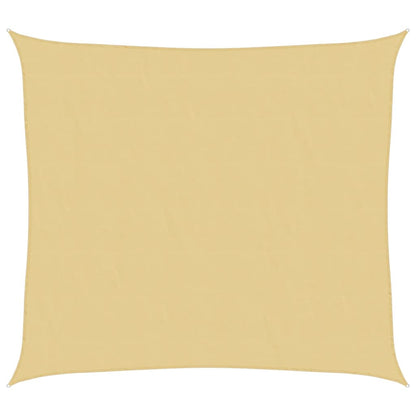 Sonnensegel 3X2,5 M 100% Polyester Oxford Sandfarbe