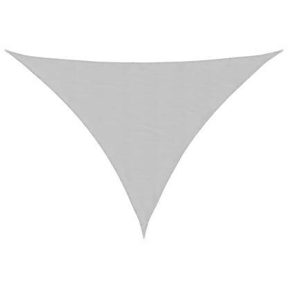 Sonnensegel 7X5X5 M 100% Polyester Oxford Hellgrau