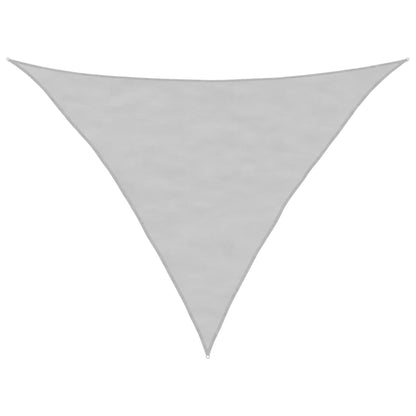 Sonnensegel 2,5X2,5X3,5 M 100% Polyester Oxford Hellgrau
