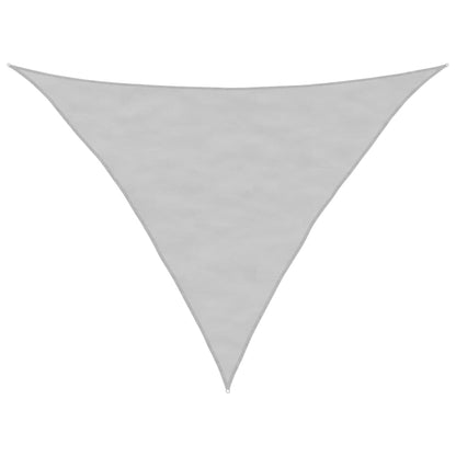 Sonnensegel 3,5X3,5X4,9 M 100% Polyester Oxford Hellgrau