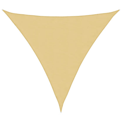 Sonnensegel 5X5X5 M 100% Polyester Oxford Sandfarbe