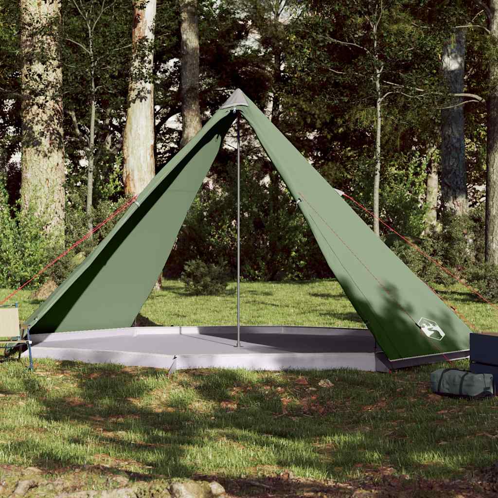 Tipi-Familienzelt 8 Personen Und Orange Wasserdicht