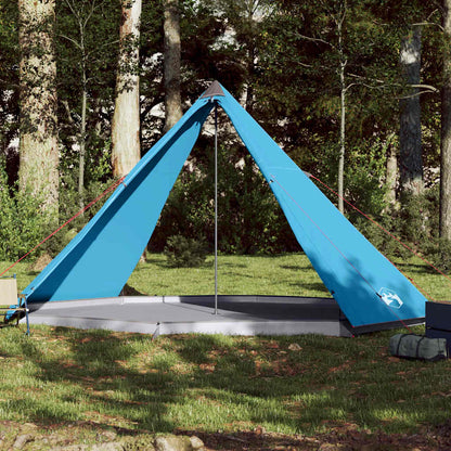 Tipi-Familienzelt 8 Personen Und Orange Wasserdicht