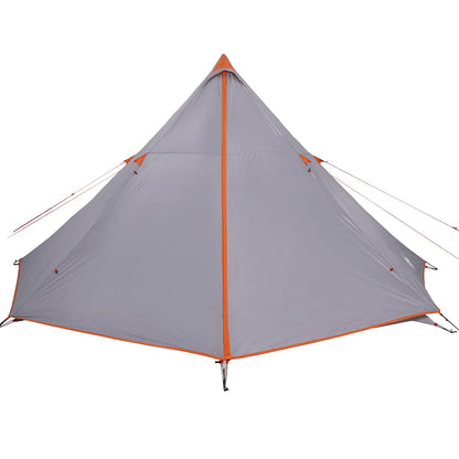 Tipi-Familienzelt 8 Personen Und Orange Wasserdicht