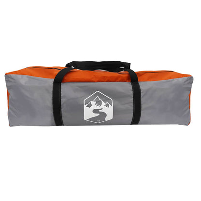 Tipi-Familienzelt 8 Personen Und Orange Wasserdicht