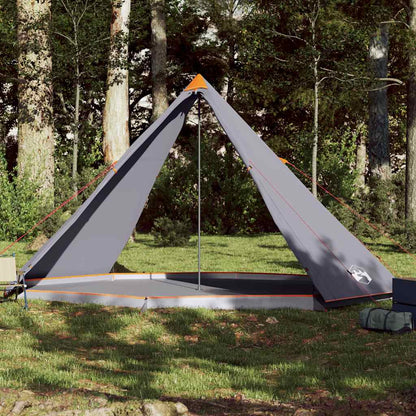Tipi-Familienzelt 8 Personen Und Orange Wasserdicht