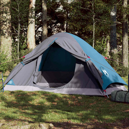 Kuppel-Campingzelt 2 Personen Und Orange Wasserdicht