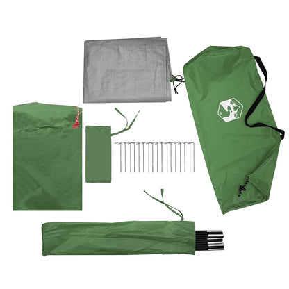 Camping-Windschutz 366X152X152 Cm Wasserdicht