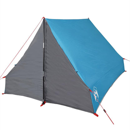 Camping-Keilzelt 2 Personen Wasserdicht Blau