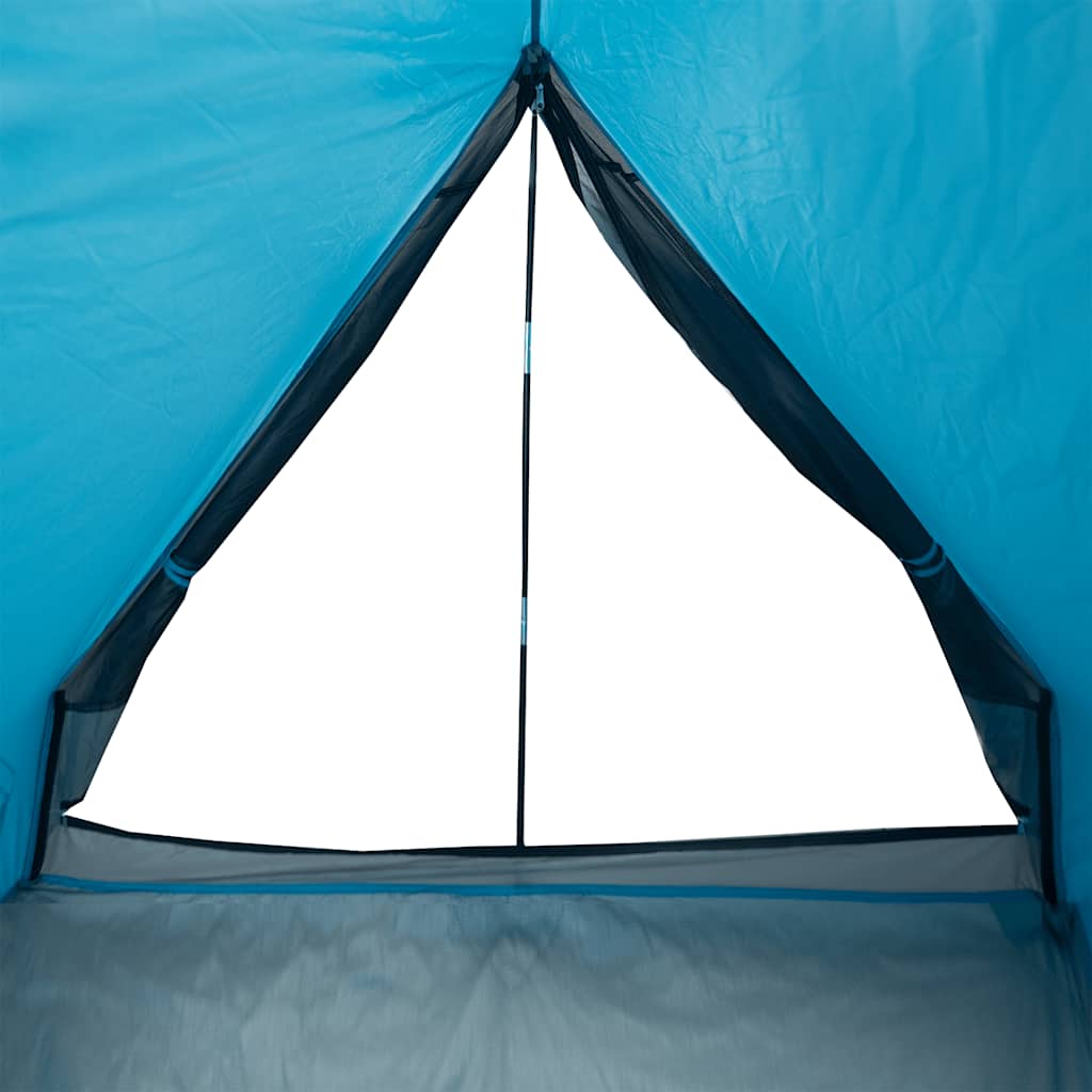 Camping-Keilzelt 2 Personen Wasserdicht Blau