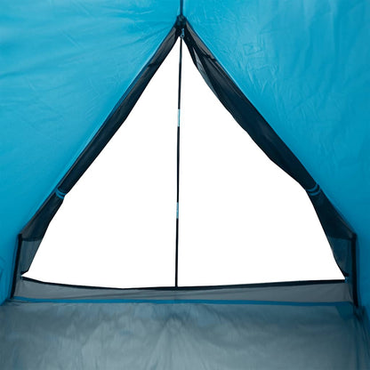 Camping-Keilzelt 2 Personen Wasserdicht Blau