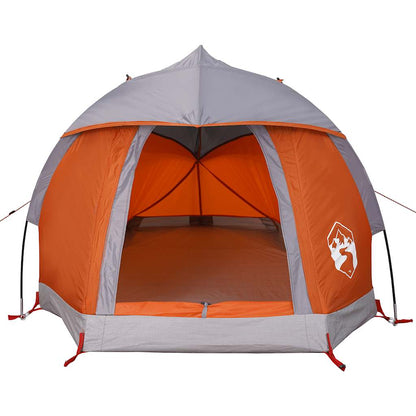 Kuppel-Campingzelt 1 Person Und Orange Wasserdicht