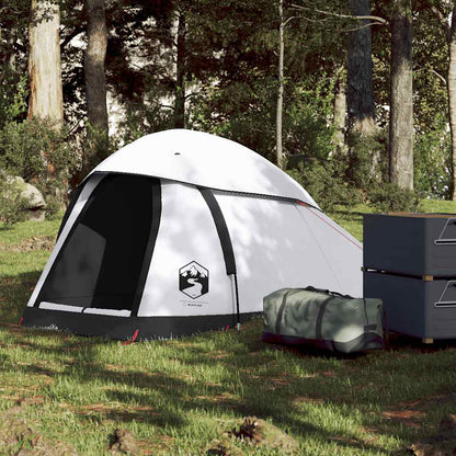 Kuppel-Campingzelt 1 Person Und Orange Wasserdicht