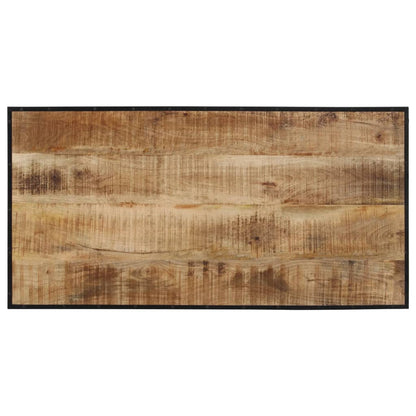 5-Tlg. Bar-Set Raues Mangoholz Und Metall Sonoma Eiche