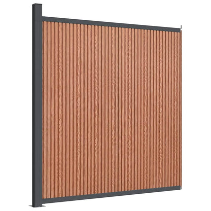 Zaunelement 173X186 Cm Wpc