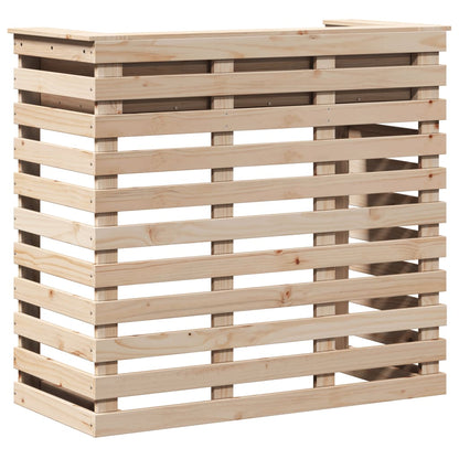 Gartenbar 113,5X50X103 Cm Massivholz Kiefer
