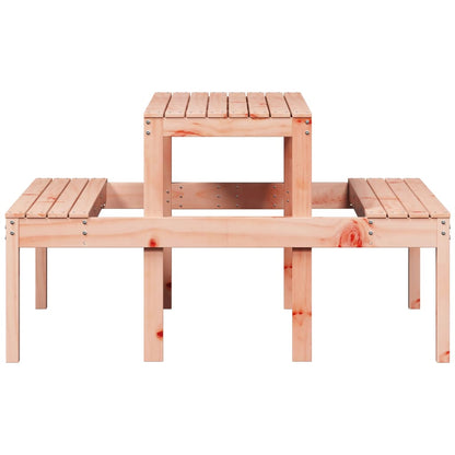 Picknicktisch 110X134X75 Cm Massivholz Douglasie