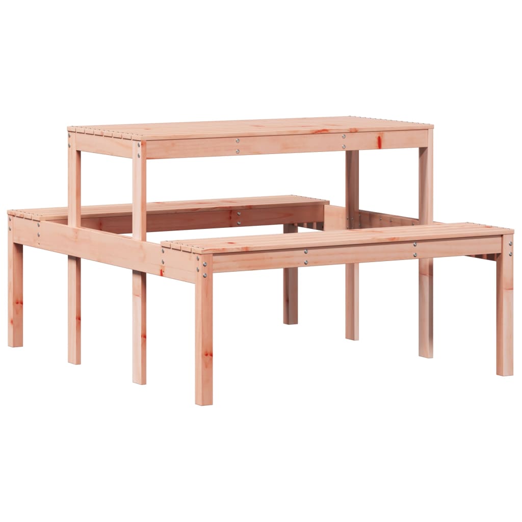Picknicktisch 110X134X75 Cm Massivholz Douglasie