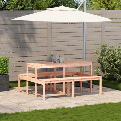 Picknicktisch 160X134X75 Cm Massivholz Douglasie