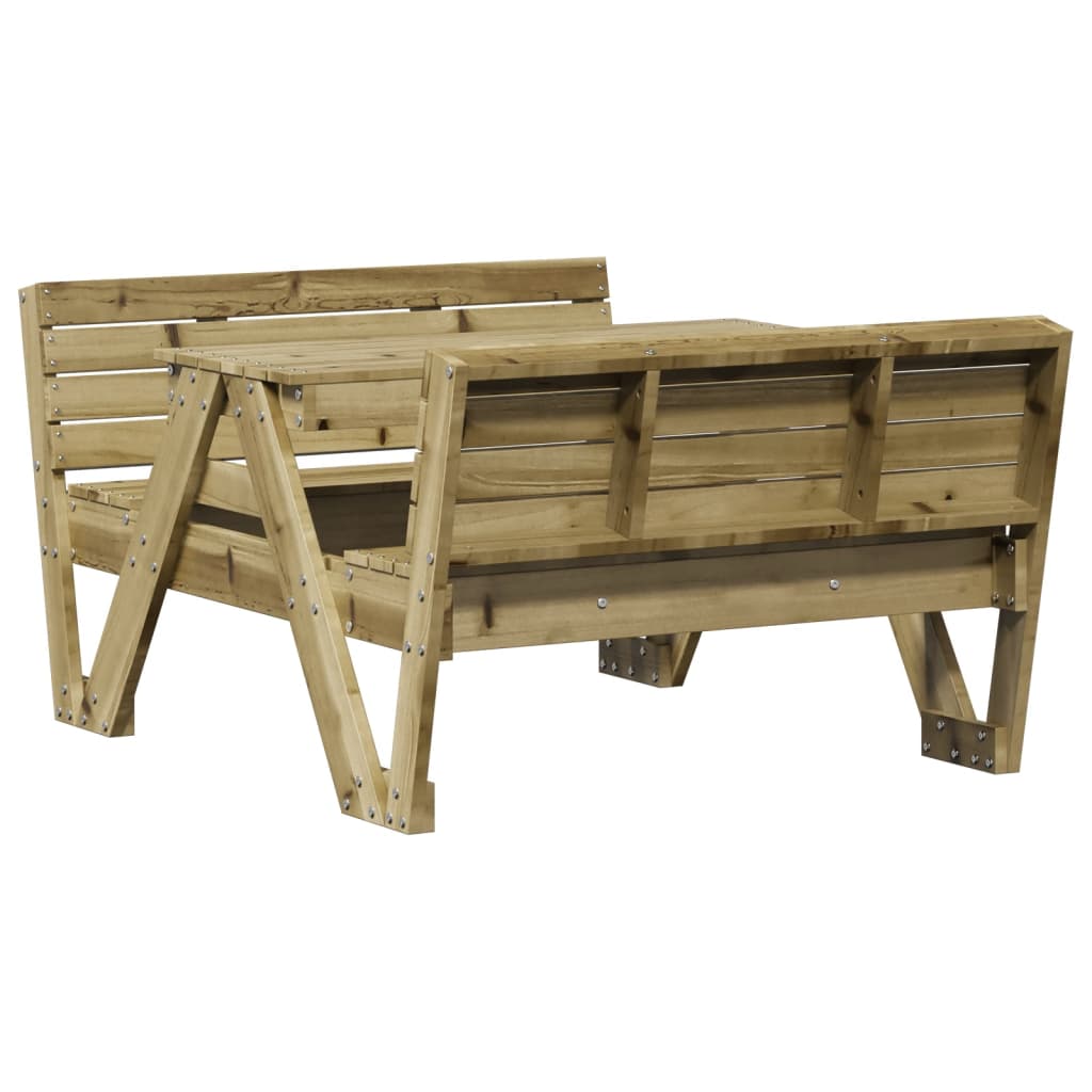 Picknicktisch Für Kinder 88X122X58 Cm Imprägniertes Kiefernholz