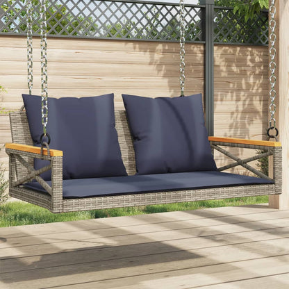 Hängesessel Mit Kissen 63X62X40 Cm Poly Rattan