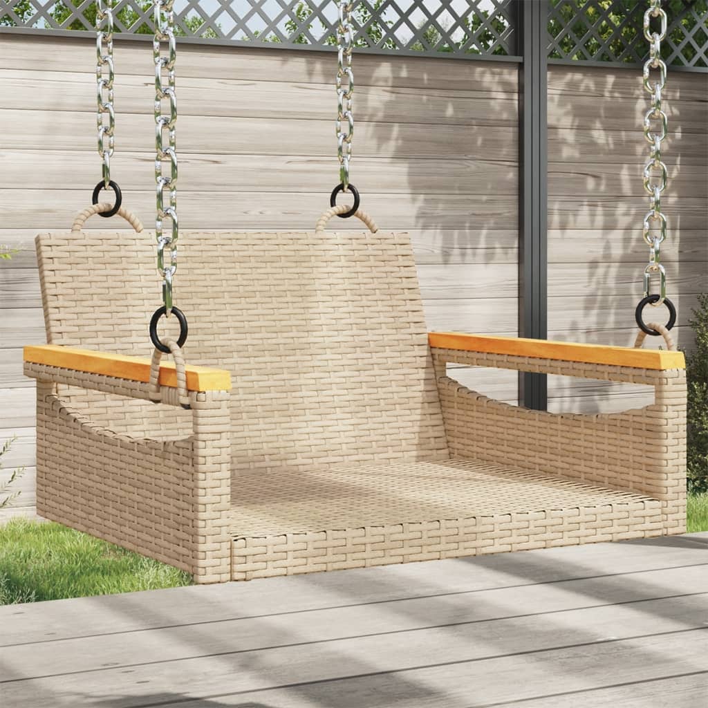 Hängesessel 63X62X40 Cm Poly Rattan