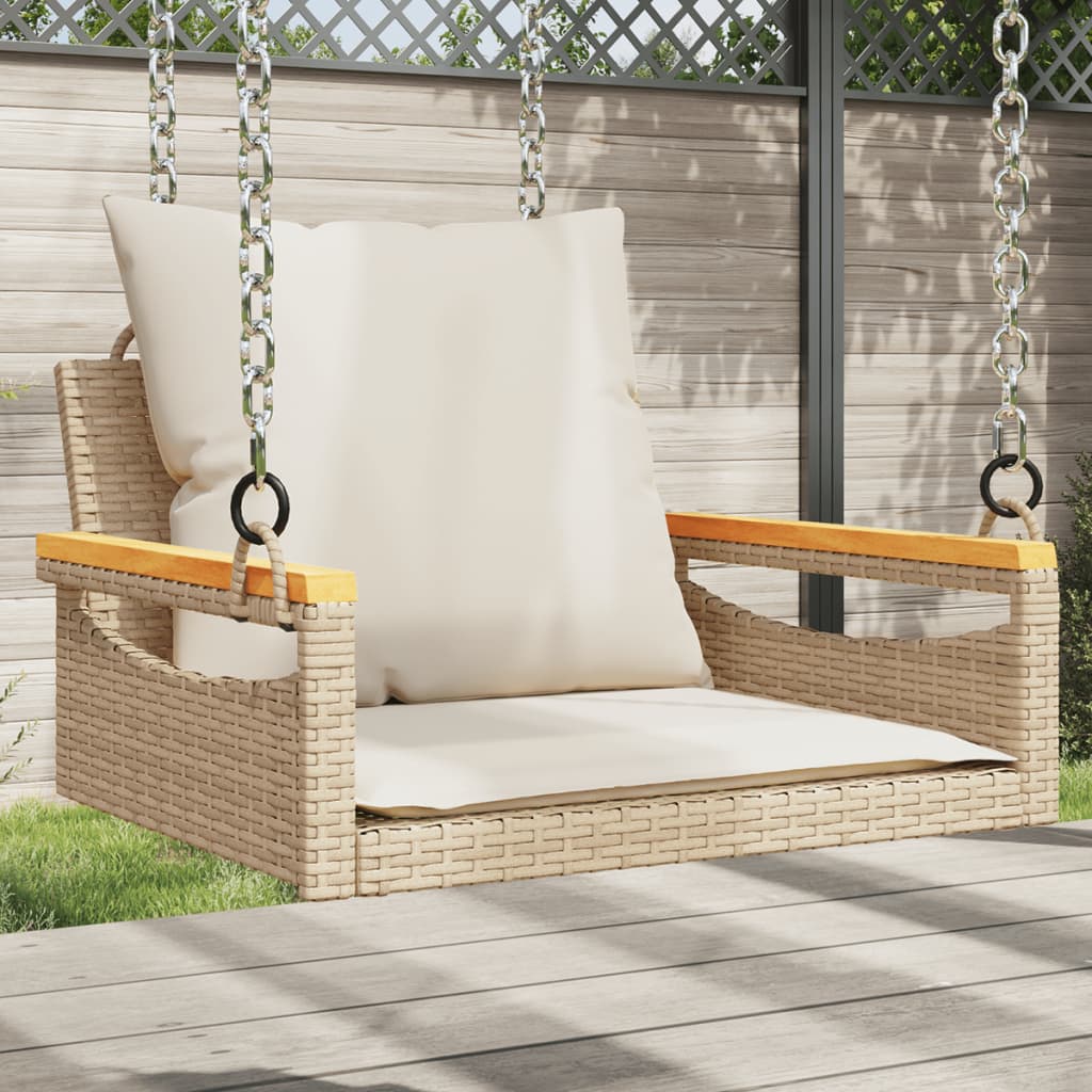 Hängesessel 63X62X40 Cm Poly Rattan