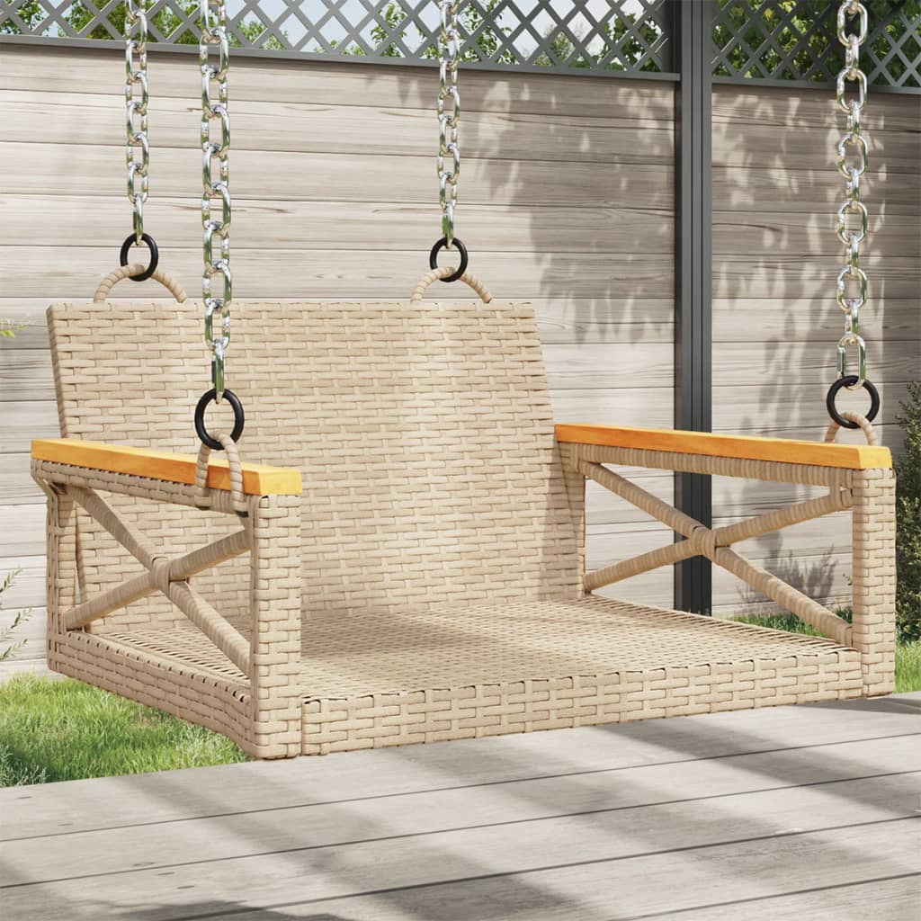 Hängesessel 63X62X40 Cm Poly Rattan