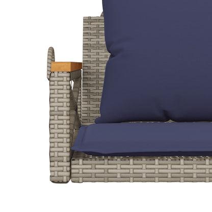 Hängesessel Mit Kissen 63X62X40 Cm Poly Rattan