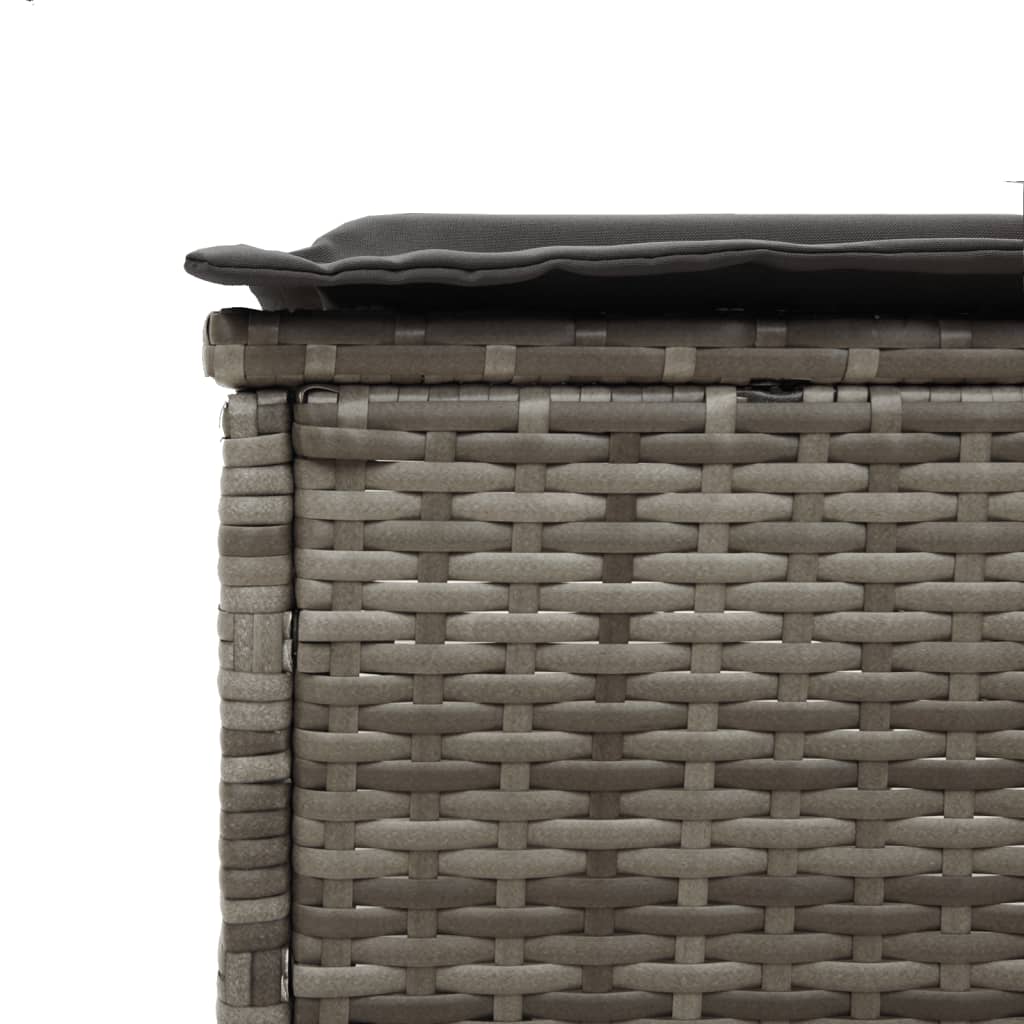 Sonnenliege Mit Auflage Poly Rattan
