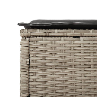 Sonnenliege Mit Auflage Poly Rattan
